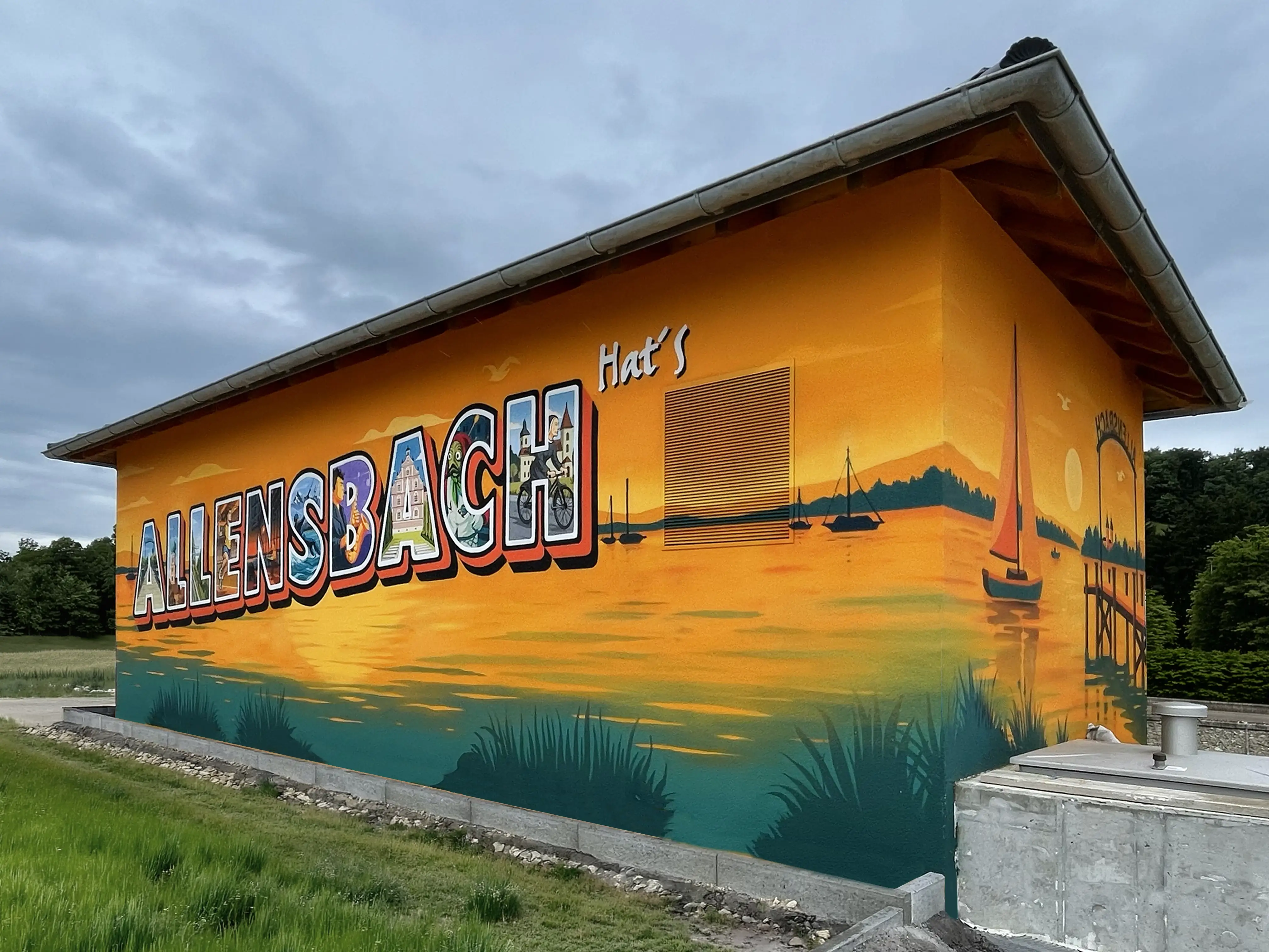 Gemeinde Allensbach - Marke im Raum |&nbsp;Mural Art by Studio Eminent