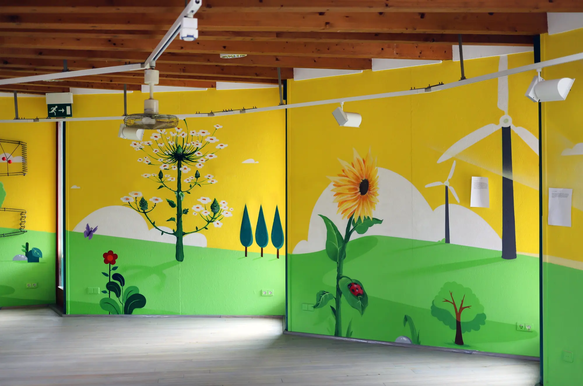 Insel Mainau - Wandgestaltung 2019 © Studio Eminent